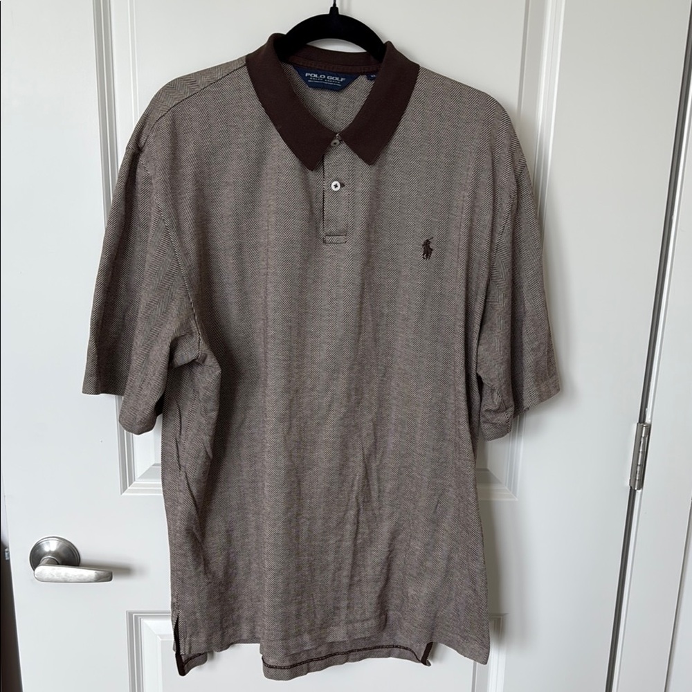 Polo by Ralph Lauren Brown Classic Golf Polo